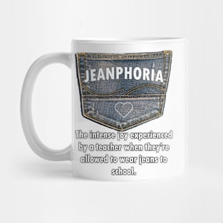 Teacher Funny Definition JEANPHORIA Vintage Jean Lover Gifts Mug